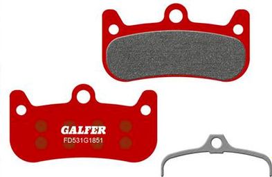 Pair of Galfer Semi-metallic Formula Cura 4 Advanced Brake Pads