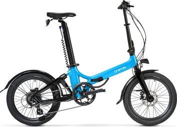 Vélo Pliant Électrique Onemile Nomad Shimano 7V 486Wh 20'' Bleu 2022