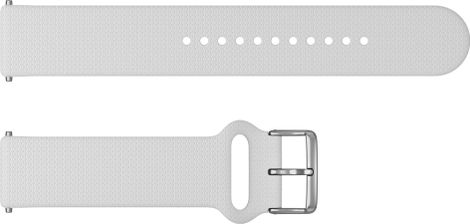 Bracelet en Silicone Polar 20 mm Blanc