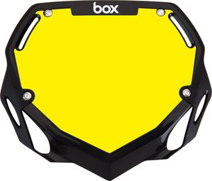 Plaque BOX two pro white et yellow/black