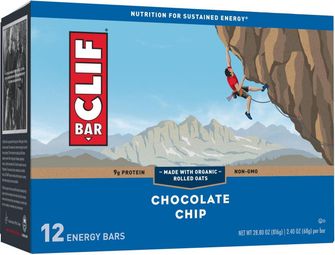 CLIF BAR Energy bar Chocolate Chip x12