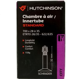 HUTCHINSON Inner Tube 700x28/35 Valve Schrader 32mm