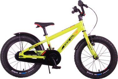 Vélo pour enfants Volare Rocky - 16 pouces - Vert - 95% assemblé - Prime Collection