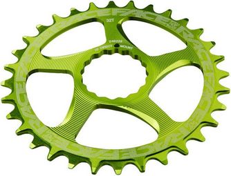 RaceFace Cinch Narrow Wide Direct Mount Chainring Green