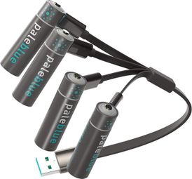PILES RECHARGEABLES USB AA / LR06