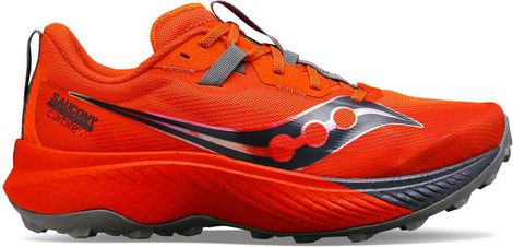 Chaussures de Trail Running Saucony Endrophin Edge Rouge