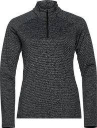 Women's 1/2 Zip Thermal Sweater Odlo Sesvenna Black