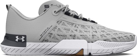 Under Armour TriBase Reign 5 Grey White Cross Training Shoes
