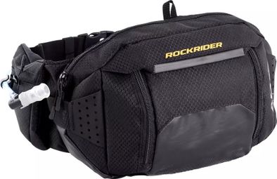 Rockrider Hydrabelt Black Hydration Belt
