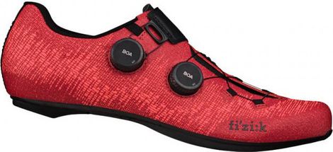 Chaussures Route Fizik Infinito Vento Knit R1 Rouge Corail / Noir