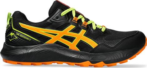 Asics Gel Sonoma 7 Black Orange Men's Trail Shoes