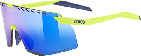 Gafas de sol Uvex Pace Stage CV Amarillas/Lentes Azul Espejo