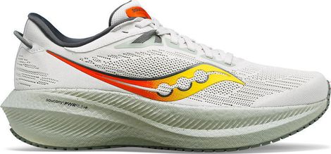 Running Shoes Saucony Triumph 21 White Red Yellow