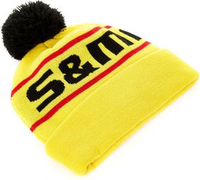 S and M Factory Pom Gold Beanie