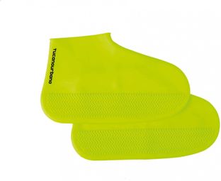 Tucano Urbano Footerine Waterproof Shoe Covers Neon Yellow