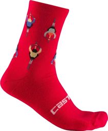 Castelli Aperitivo 15 Socks Red