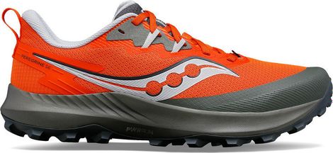 Chaussures de Trail Running Saucony Peregrine 14 Rouge Gris