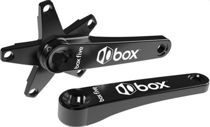 Box Five BMX crankstel JIS Square Shaft Black