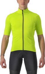 Castelli Perfetto RoS 2 Wind Short Sleeve Jersey Fluo Yellow