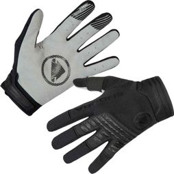 Pair of Long Gloves Endura SingleTrack Black
