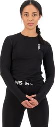 Mons Royale Women's Long Sleeve Cascade Merino Flex Jersey Black
