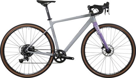 Fluide Race Gravel Bike Sram Apex 11S 700 mm Grey Purple 2023