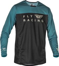 Maillot Manches Longues Fly Radium Noir / Evergreen / Sand