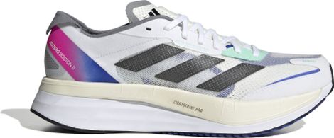 Chaussures de Running adidas running Adizero Boston 11 Blanc Bleu Rose
