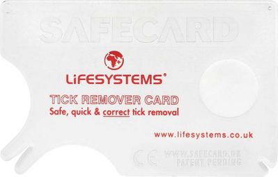 Tire-Tique Lifesystems Tick Remover Card