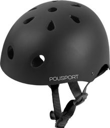 Casque vélo Polisport® Urban Pro - Noir S/M (55-58cm) Noir