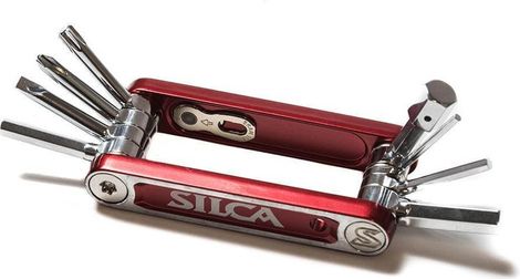 Silca Tool Italian Army Knife Nove Red