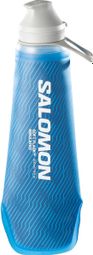 Bouteille à main Salomon Soft Flask 400ml Insulated Bleu