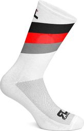 Rafa'l Stripes Socks White / Black / Red