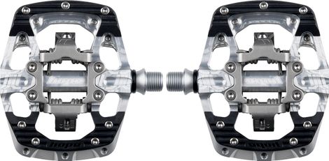 Pair of Hope Union GC Silver Automatic Pedals