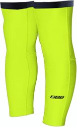 Pair of BBB ComfortKnee Thermofabric Neon Yellow Knee Pads