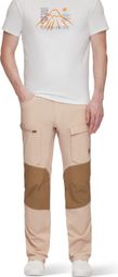 Pantalon de Randonnée Mammut Zinal Hybrid Beige - Short