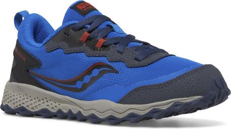Chaussures de Trail Running Enfant Saucony Peregrine Kdz Bleu