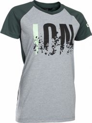 T-Shirt Manches Courtes Femme ION Letters Scrub AMP Gris