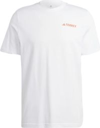 adidas Terrex Altitude Short Sleeve Jersey White