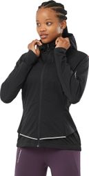 Salomon Light Shell Women's Windbreaker Jacket Black