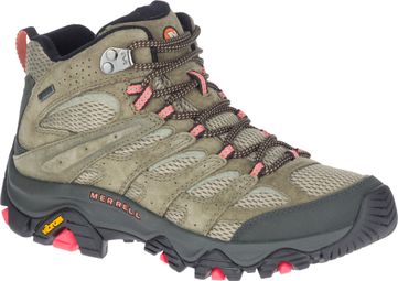 Merrell Moab 3 Mid Gtx Women's Hiking Shoes Green
