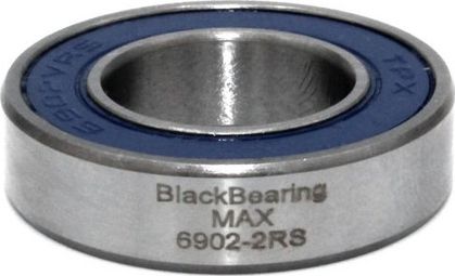 Rodamiento negro 61902-2RS Max 15 x 28 x 7 mm