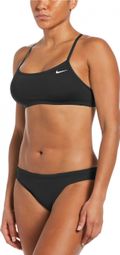Women's Nike Essential Racerback 2-Piece Swimsuit Black