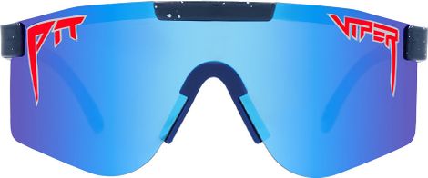 Pair of Pit Viper The Basketball Team Double Wide Blue Goggles