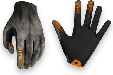 Pair of Bluegrass Vapor Lite Grey Orange Gloves