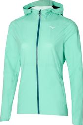 Mizuno Women's Trail Waterproof Jacket 20K Green