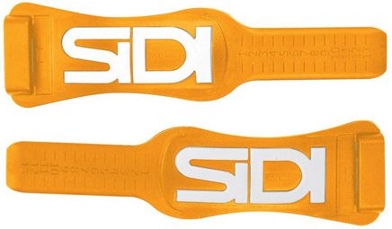 SIDI Pair Adjustable Instep Orange/White