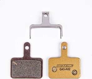 Carbo-Metallic Braking Deore brake pads