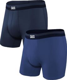 Boxers Pack de 2 Saxx Sport Mesh Bleu
