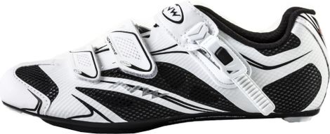 Chaussures Route NORTHWAVE SONIC SRS Blanc Noir
